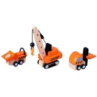 PlanToys Voertuigen voor bouwterreinen