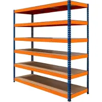 Monster Racking S-Rax 6 Planken Stelling - 180cm x 180cm x 60cm