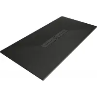 Mexen Toro rechthoekige SMC douchebak 160 x 80 , zwart, zwarte afdekking - 43708016-B