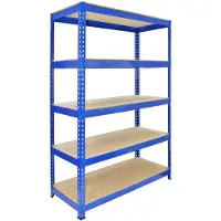 Monster Racking 5 x Q Rax 120 x 50 x 180cm Blauw