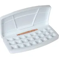 Taidepiste Aquarelverf - Lege Pocketbox - - 24 napjes