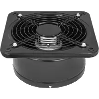 DUOKU Axiaal Extractorventilator - - YNF-250-2T - 10 inch - Duurzaam Metaal - 1680 m³/h