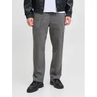 Jack & Jones Broek 'JPSTKarl Caspar' grijs / wit