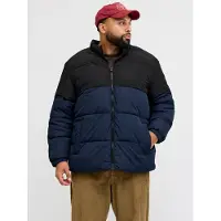 Jack&Jones PLUS Plus Size Puffer Jacket EU6XL US4XL Blauw