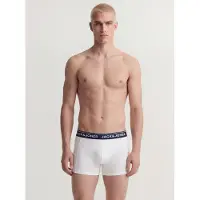 Jack & Jones Boxershorts 'JACBRANCO' blauw / navy / lichtblauw / bourgogne / wit