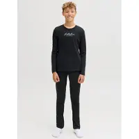 Jack & Jones Junior Joggingpak zwart / wit