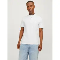 Jack & Jones Shirt 'JJEPaulos' zwart / offwhite