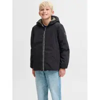 Jack & Jones Junior Tussenjas 'JJEBROOK' olijfgroen / zwart