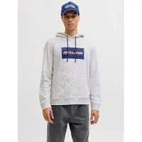Jack & Jones Sweatshirt donkerblauw / wit gemêleerd