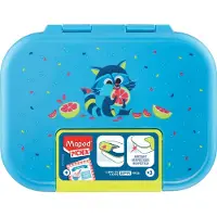 Maped lunchbox - roestvrijstalen kinderbeker met konijnenpatroon, 0,9 liter