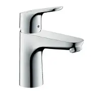 Hansgrohe Focus ééngreeps wastafelmengkraan 100 met PopUp trekwaste, chroom
