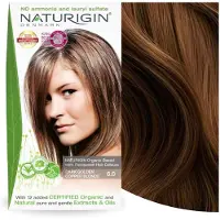 Naturigin Natural Permanent Home Hair Dye-Ammonia-free – Dark Golden Copper Blonde 6.0