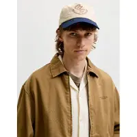 Jack & Jones Pet 'JACFRAME' donkerbeige / navy / greige