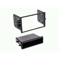 Buick 2-DIN Paneel geschikt voor Chevrolet/Hummer/Pontiac/Cadillace (METRA) Kleur: Zwart
