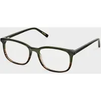 Wink & See Believer Rechthoekige Unisex Bril Op Sterkte Groen | In Combinatie Met Blauwlichtfilter Of Multifocale Glazen - Bril Online Passen Bij