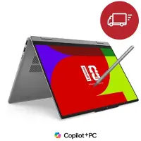 Lenovo IdeaPad 5a 2-in-1 Gen 11 14 AMD AMD Ryzen AI 7 445-processor 2,00 GHz tot 4,60 GHz, Windows 11 Home 64, 1 TB SSD M.2 2242 PCIe Gen4 QLC - 83UHCTO1WWBE2, Luna Grey