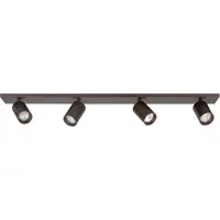 Highlight Spot Mila 4 lichts L 90 cm cacao