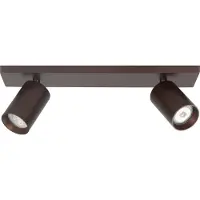 Highlight Opbouwspot Mila 2 Lichts Recht Choco