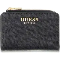 GUESS portemonnee Gilda SLG Zip Around Card Case Black zwart