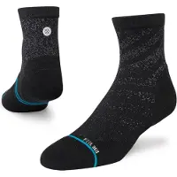 Stance Performance Run Light Quarter Socks Zwart || Maat: 35-37