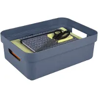 Sunware - Sigma home opbergbox 9L donkerblauw - 35 x 24,6 x 12,2 cm