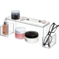 SmartaSaker Medicijnkast Organizer The Home Edit Transparant (8,3 x 31,8 cm)