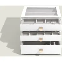 SmartaSaker WHITE Sieradendoos - Juwelendoos - Sieradenhouder - Sieraden Organizer