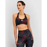 Venum x Sophia Rose Dames Sportbeha Urban Red Camo - M