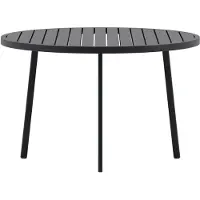 Venture Home Giardini tuintafel Ø120cm zwart.