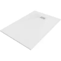 Mexen Hugo rechthoekige douchebak SMC 130 x 70 , wit, witte afdekking - 42107013-W