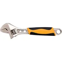 VOREL 54071 - Zweeds Verstelbare Sleutel - 200mm - Ergonomische Handgreep - Antislip