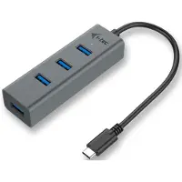 I-Tec metalen USB-C 3.0 4-poort hub