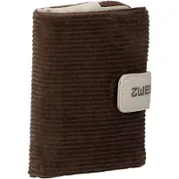 Zwei Portemonnee 'MADEMOISELLE.M MW5' beige / kastanjebruin