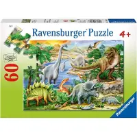 Ravensburger Prehistorisch Leven 60 Stuk Puzzel voor Kinderen - Elke Piece is Uniek