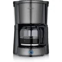 Severin KA 9340 koffiezetapparaat – 1,25L (10 Kopjes) - Warmhoudplaat - Automatische Uitschakeling - Druppelstop