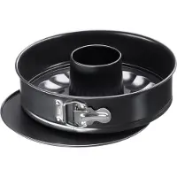 Kaiser Springvorm met buisbodem Ø 28 cm Classic, Bakblik, Zwart