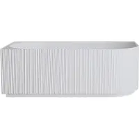 Wiesbaden Hoekbad Rivi 170x80cm Link Met Waste Acryl Mat Wit
