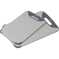 Silit 2142304555 2-delige snijplankset, grijs