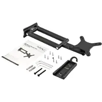 StarTech.com Ondersteuningsmuur voor STARTECH-scherm - Dubbel pivot - VESA tot 27" 15 kg