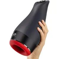 OTOUCH - Pleasure Engine Verwarmende, Stotende en Vibrerende Masturbator