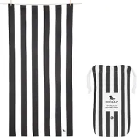 Dock & Bay Cabana - Strandlaken - Extra Large - ( 200x90cm ) - Kamari Charcoal