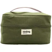HINDBAG toilettas Gaspard groen - biologisch katoen - GOTS - Groen