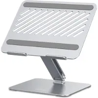 UGREEN - Laptop Standaard - Tablet Houder - Verstelbaar - 13 tot 17.3 inch - Aluminium - Zilver