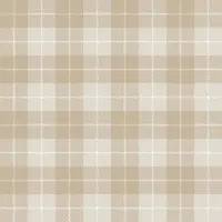 Happy Behang - Geruit - Schotse Ruit - Beige Lichtbruin - Neutrale Babykamer Kinderkamer - Vliesbehang - 0,53 x 10,05 M -