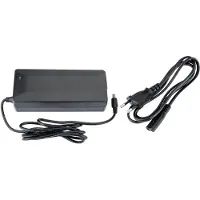 Mvtek netvoeding, oplader en laadkabel met 42V 2A voor 36V e-bike accu's