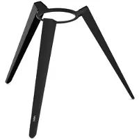 Höfats MOON Voet 45 all black Voetstuk als accessoire voor de MOON vuurkorf