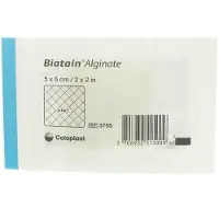 Coloplast Seasorb Soft Verband Alginaat Steriel 5Cm x 5 Cm 6x1 St Verband