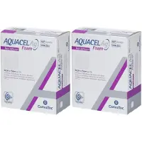Aquacel AG Schuimverband Niet-Klevend 5x5cm 2x10 St Verband(en)