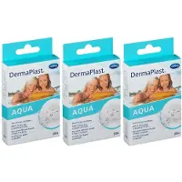 Hartmann Dermaplast Aqua 3 Maten 5355400 3x20 St Pleister