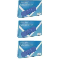 ZENO PHAR Bluezeno Detectable Strip 7.5cm x 2.5cm 3x100 St Pleister